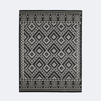 Cabana Outdoor Rug 6'x9' - Tribal Black