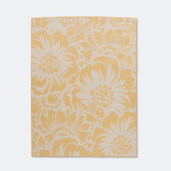 Cabana Outdoor Rug 6'x9' - Yellow Flowers