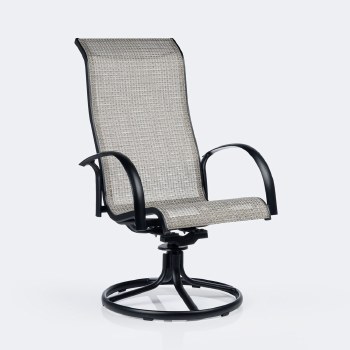 Carlo Sling Swivel Rocker - Black