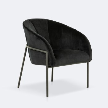 Carnegie Accent Chair - Noir