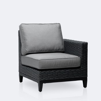 Carter RHF Chair - Black