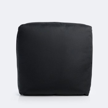 25"x25" Deep Seating Back Cushion - Noir