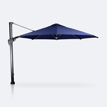 Celestial 12' Round Parasol - Navy Blue Celestial 12' Round Parasol - Navy Blue