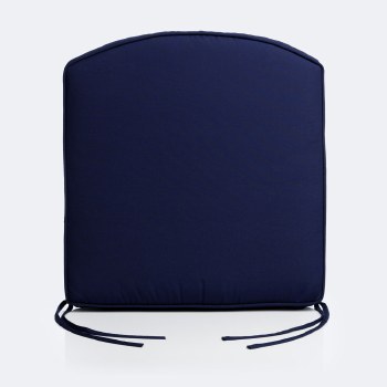20x21 - Dining Chair Seat Cushion - Midnight Navy Blue