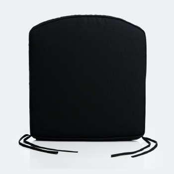 20x21 - Dining Chair Seat Cushion - Noir