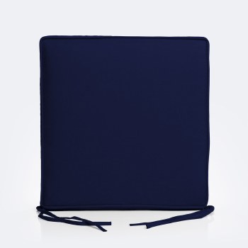 18"x18" Dining Chair Seat cushion - Midnight Navy Blue