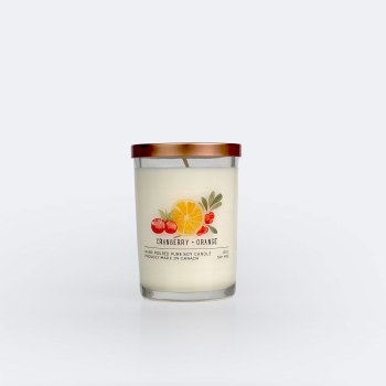 8oz Candle - Cranberry Orange