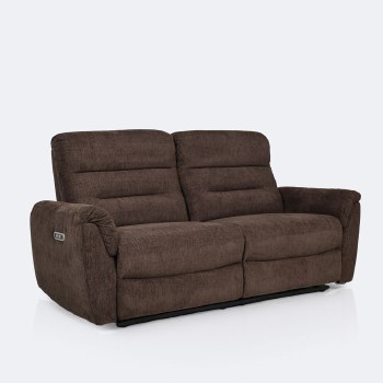 Corbin Power Reclining Sofa - Espresso