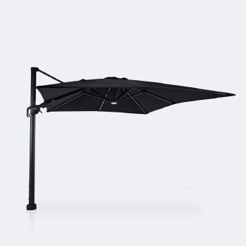 Cosmic 10'x13" Rectangular Tilt Top Parasol - Noir