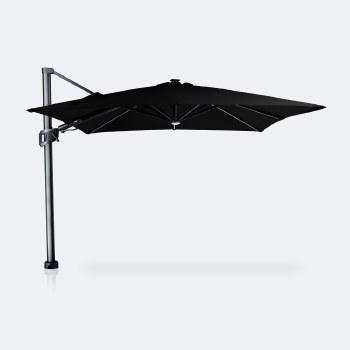 Cosmic 10' Square Tilt Top Parasol - Noir