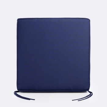 25"x25" Deep Seating Seat Cushion - Midnight Navy Blue