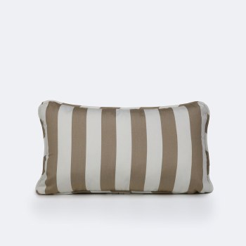 Throw Pillow - 10"x19"- DOT Bella - Cabana Beige
