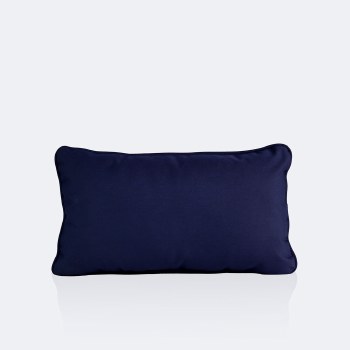 Throw Pillow - 10"x19"- DOT Bella - Midnight Navy