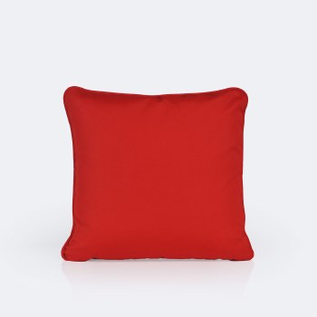 Throw Pillow - 18"x18"- DOT Bella - Classic Red