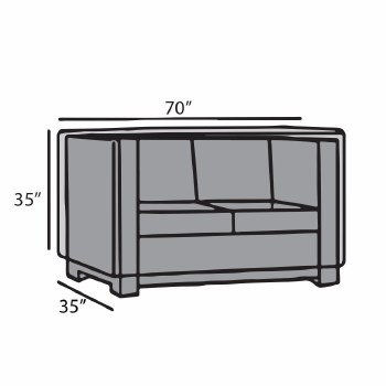 Sectional Loveseat Cover