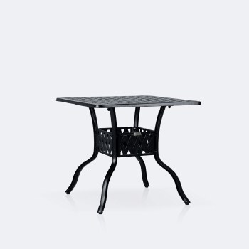 Deca 32" Square Dining Table - Black