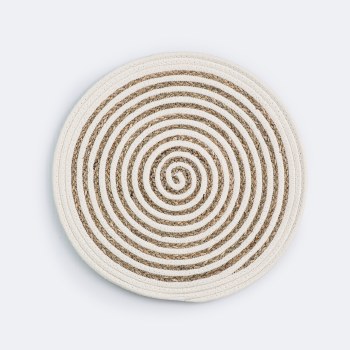 Demi Round Woven Placemat