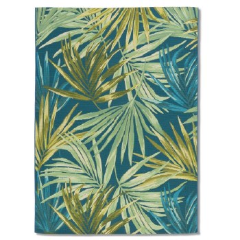 Eden Outdoor Rug 5x7-Palm Leaf