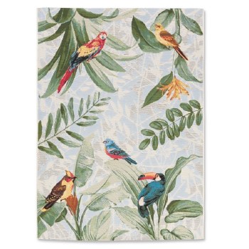 Eden Outdoor Rug 8x10 - Birds