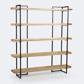 Emmet Bookshelf - Natural Acacia