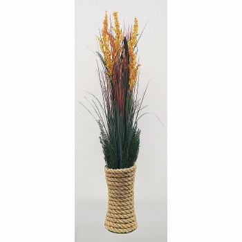 Rope Vase Grass Bush