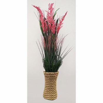 Rope Vase Grass Bush