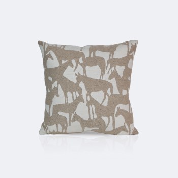 18"x18" Throw Pillow - Horses
