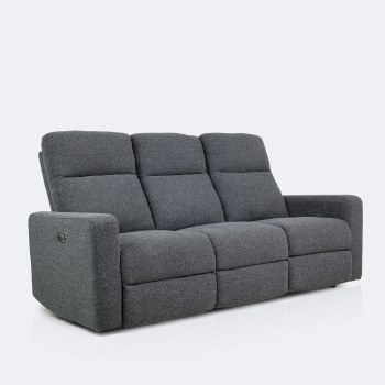 Jensen Power Reclining Sofa - Linen Charcoal