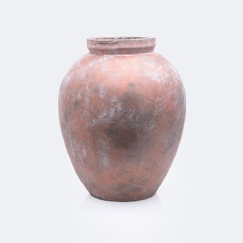 Fibre Cement Dusty Rose Vase