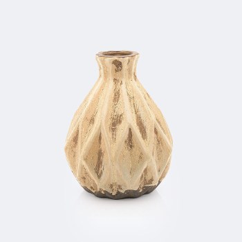 Ceramic Geometric Vase