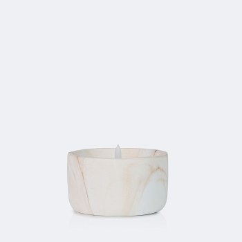 LED Candle - Marble