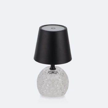 Mini Cordless Table Lamp - Black
