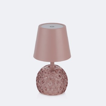 Mini Cordless Table Lamp - Pink 