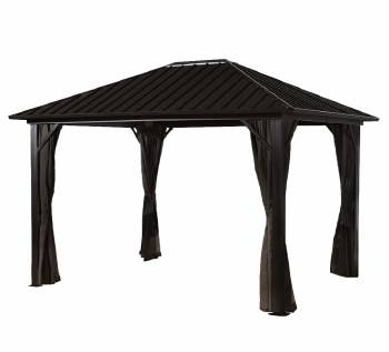 10'x12' Metal Hard Top Gazebo