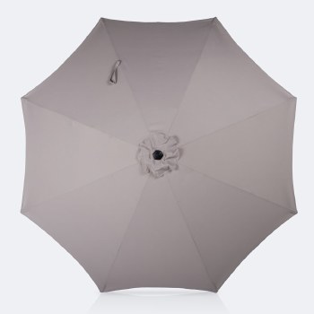 10' Deluxe Market Umbrella - Stone