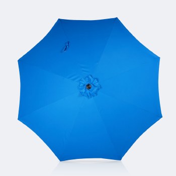 9' Deluxe Market Umbrella - Pacific Blue