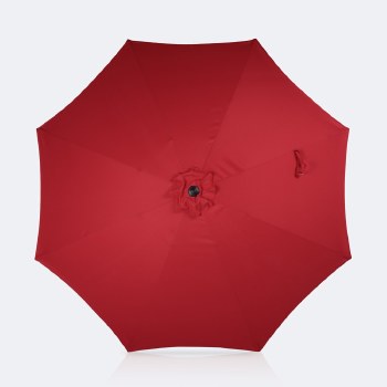 9' Deluxe Market Umbrella - Red