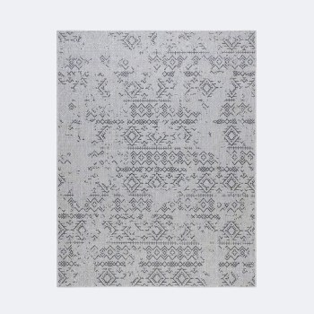 Oksana Outdoor Rug 6'x9' - Grey Anthracite