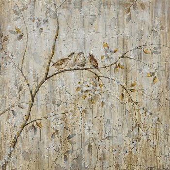 Oil Painting - Birds