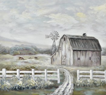 Oil Painting - Country Morning