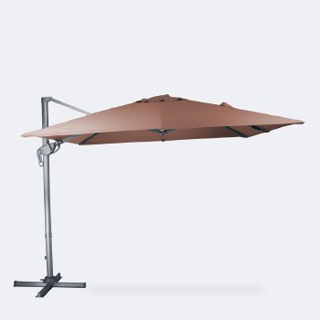 Orion 10' Square Parasol - Light Beige