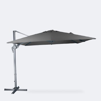 Orion 10' Square Parasol - Dark Grey