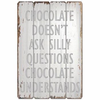 Wood Sign - Chocolate