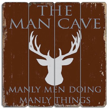 Wood Sign - Man Cave