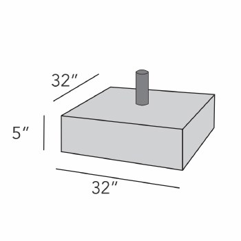 Parasol Base Cover