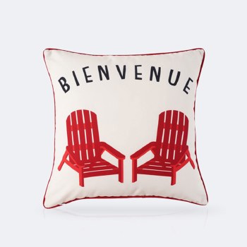 Throw Pillow 18X18 - Welcome