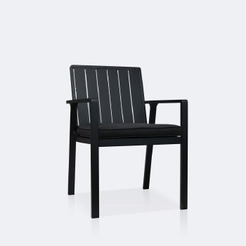 Renfrew Dining Armchair-Black