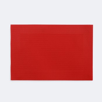 Riko PVC Placemat- Classic Red