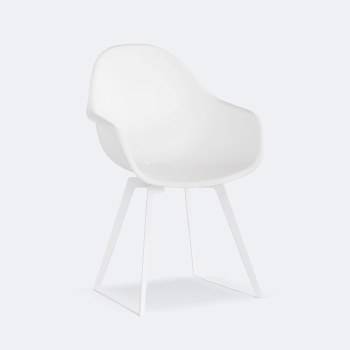 Ghost Dining Chair - White