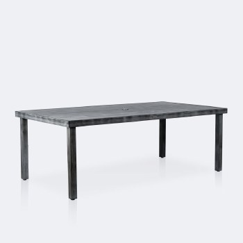 Sunnyvale 44"x82" Dining Table - Brushed Grey